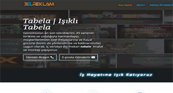 Desktop Screenshot of 3elreklam.com